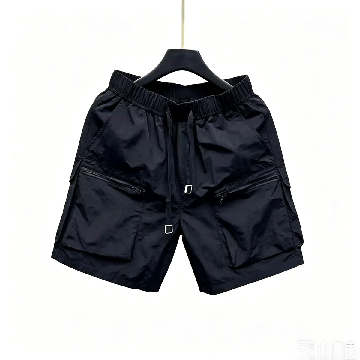 Outdoor Work Shorts For Men, Loose Casual Five-Point Pants, Quick-Drying, With Pockets, Zipper, Breathable Mid-Length Pants