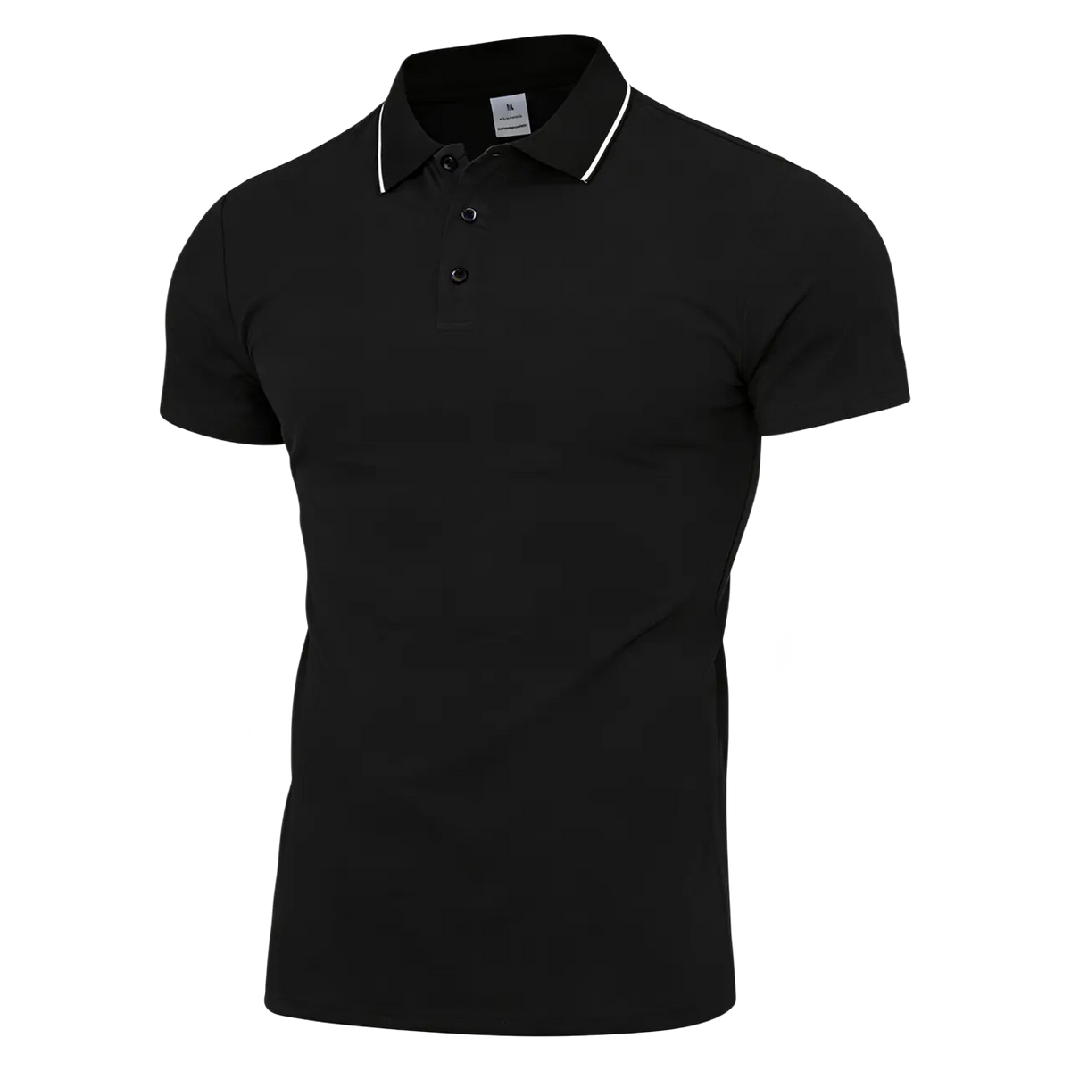 Men's Knit Fitted Stylish Breathable Basic Summer Multi-Color Short Sleeve Polo Shirts (Pack of 5) - 3-Button Front, Soft Skin-Friendly Fabric, Slim Fit, Suitable for Business & Casual Wear