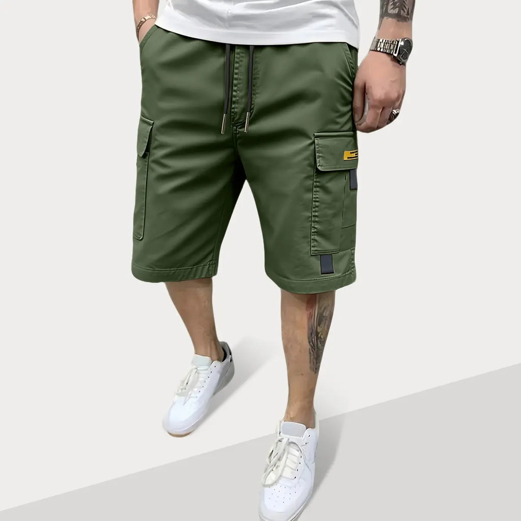 Men's Chic Lightweight Breathable Cargo Shorts - Large-Pocket Utility Bottoms, Ideal for Outdoor & Daily Wear, Father's Day Gifts, Size M