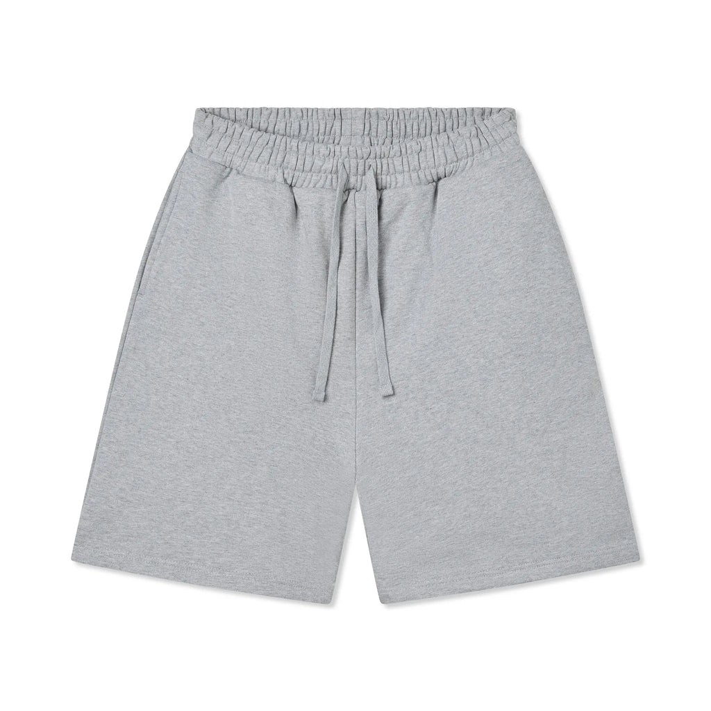 'Heather Grey' Baggy Sweat Shorts