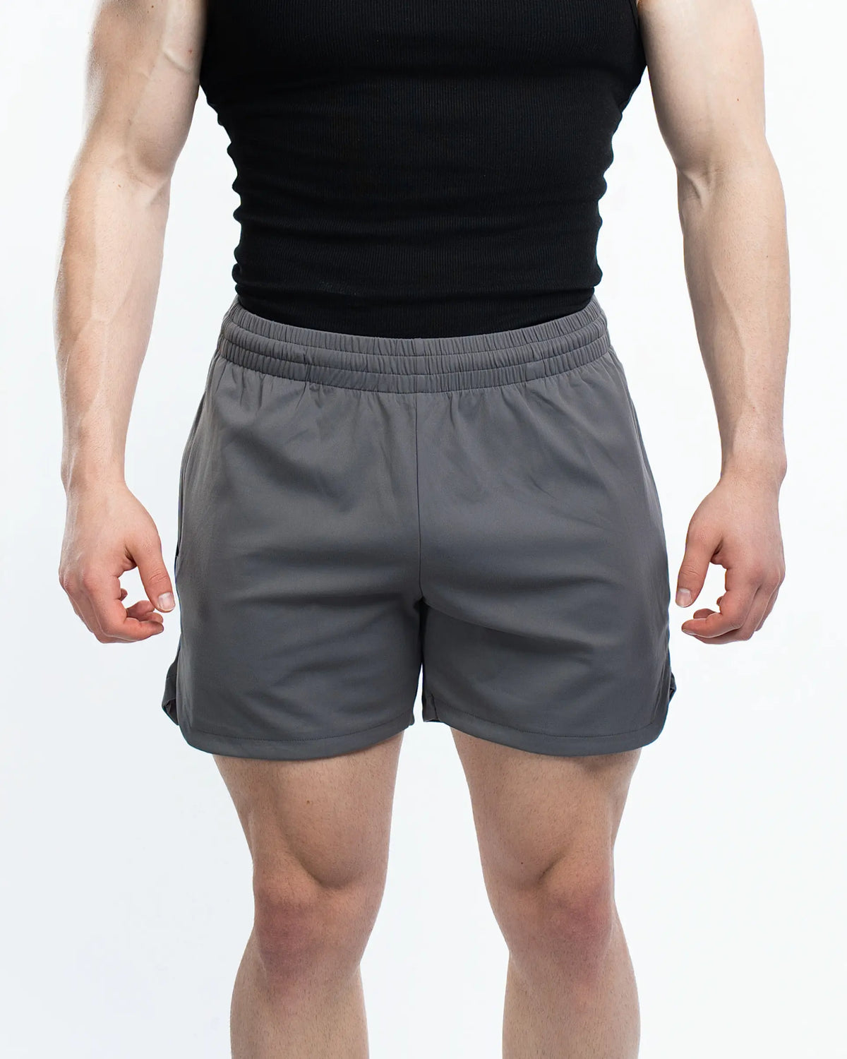 EKKO Blank Brushed Nylon Shorts 5” Inseam
