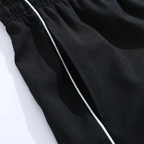 2-Pack Men’s Summer Striped Casual Shorts – Loose Fit, Versatile Athletic Style