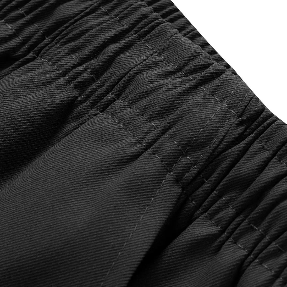 Men's 3-Piece Polyester Menswear Set: Loose-Fit Drawstring Pocketed Cargo Shorts, Mid Waist Regular-Leg Straight Outdoor Work Pants (Machine Washable) for Outdoor Activities, Casual Wear | Black + Gray + Army Green, Multi-Size Summer Bottoms