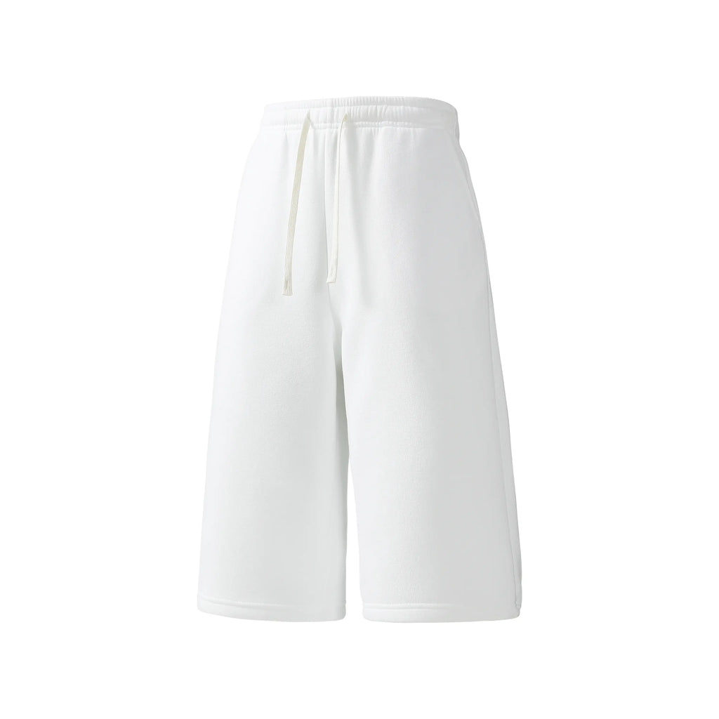 2-pack summer pants: street-style mid-thigh drawstring shorts with a hip-hop vibe—comfortable, loose fit for travel, versatile casual wear suitable for running, workouts, and everyday use.