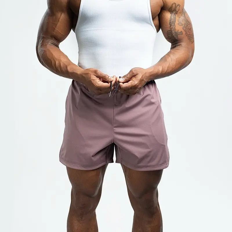 EKKO Blank Brushed Nylon Shorts 5” Inseam