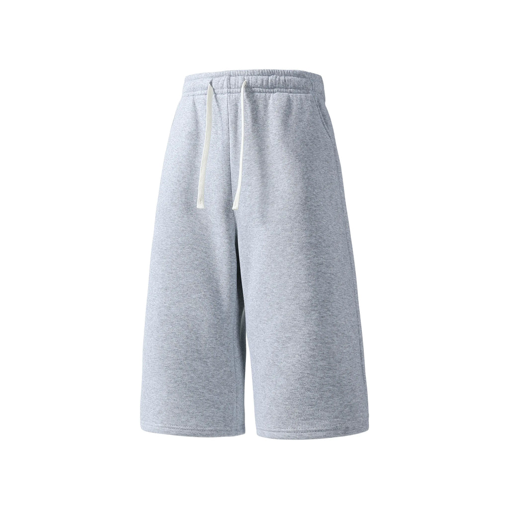 2-pack summer pants: street-style mid-thigh drawstring shorts with a hip-hop vibe—comfortable, loose fit for travel, versatile casual wear suitable for running, workouts, and everyday use.