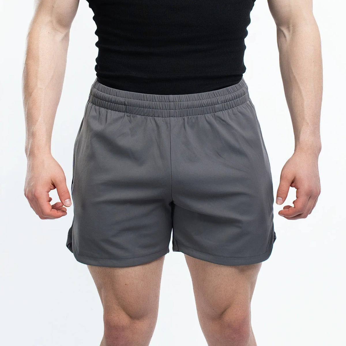 EKKO Blank Brushed Nylon Shorts 5” Inseam