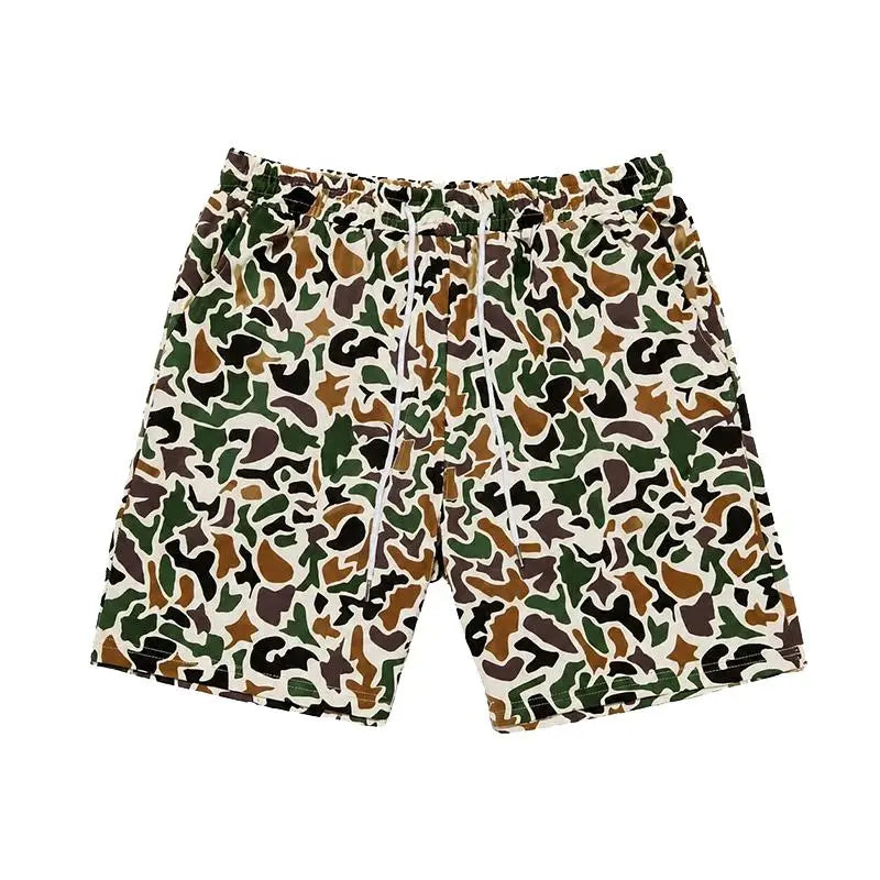 3pcs Men's Camo Print Shorts, Regular Fit Casual Street Shorts for Summer, Men's Bottoms for Daily Wear, Casual Streetwear Shorts