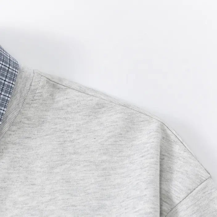 Menswear Stylish Collared Stripe Short-Sleeve Top - New Summer American Collegiate-Style Men's T-Shirt, Cool Bad-Boy Fashion from Trendy Brand, Lightweight Breathable Sweat-Resistant Premium Quality #SummerWins