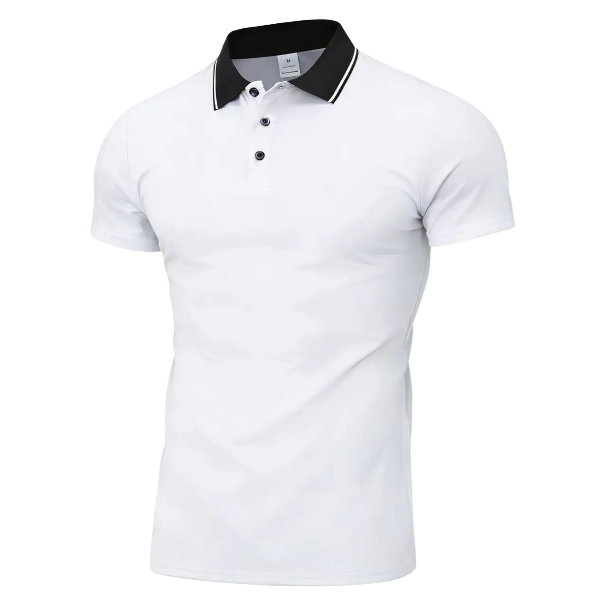 Men's Knit Fitted Stylish Breathable Basic Summer Multi-Color Short Sleeve Polo Shirts (Pack of 5) - 3-Button Front, Soft Skin-Friendly Fabric, Slim Fit, Suitable for Business & Casual Wear